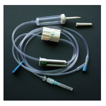 Precision Flow Control Infusion Set With Flow Regulator