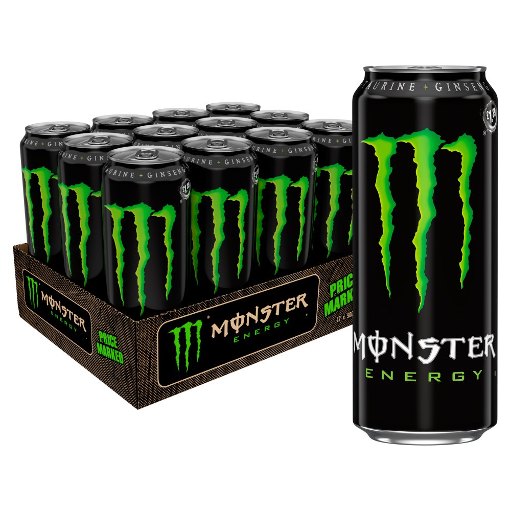 Энергетический напиток Monster для экспорта