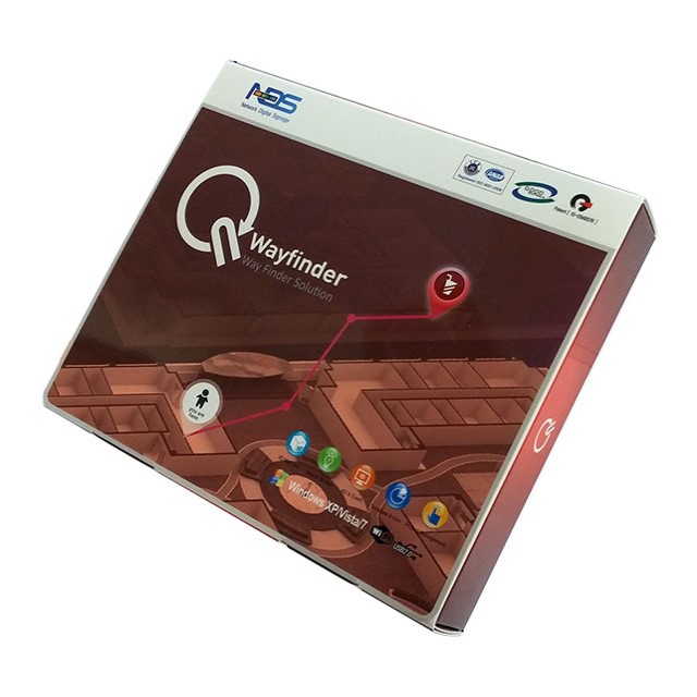 Editing Image video store info Digital Signage Solution Authoring tool Q-Wayfiander Made In Korea