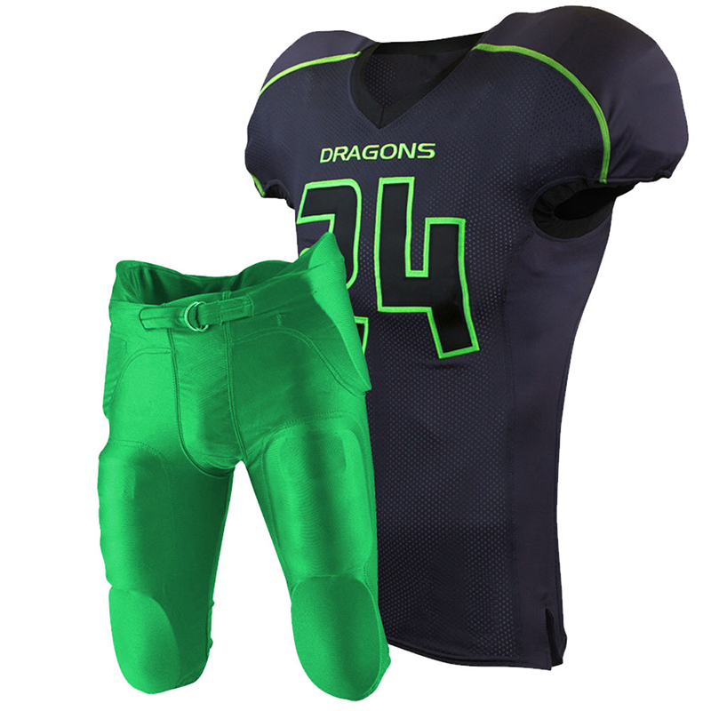 Wholesale OEM Service Custom Team Logo Professional Sublimated American Football Wears, Uniform, Jerseys, Pants