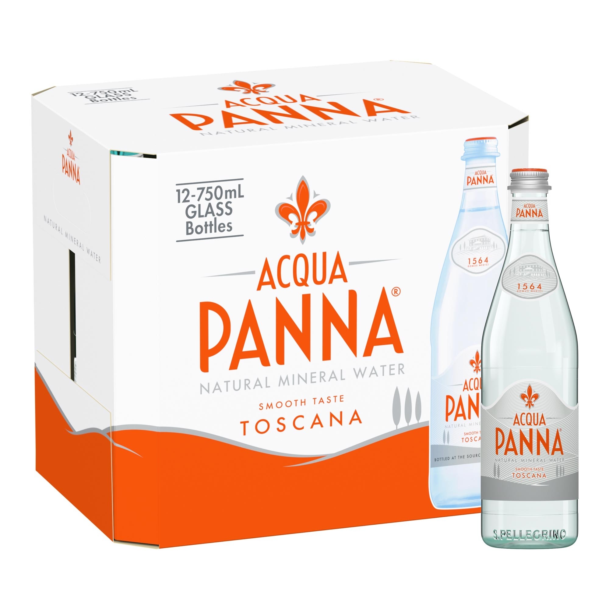 Минеральная питьевая вода Aqua panna оптом