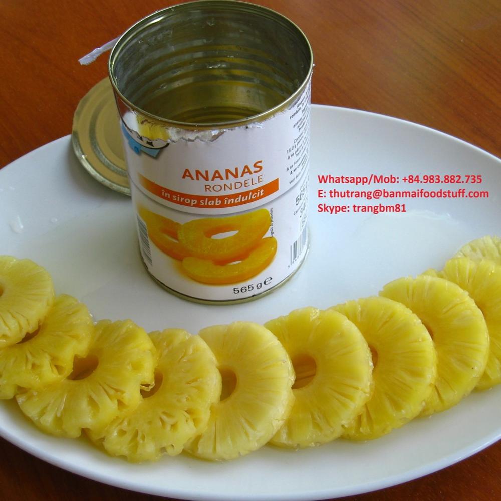 20oz 30oz A10 консервированные ломтики ананаса в легком сиропе-продукт хорошего качества из Вьетнама
