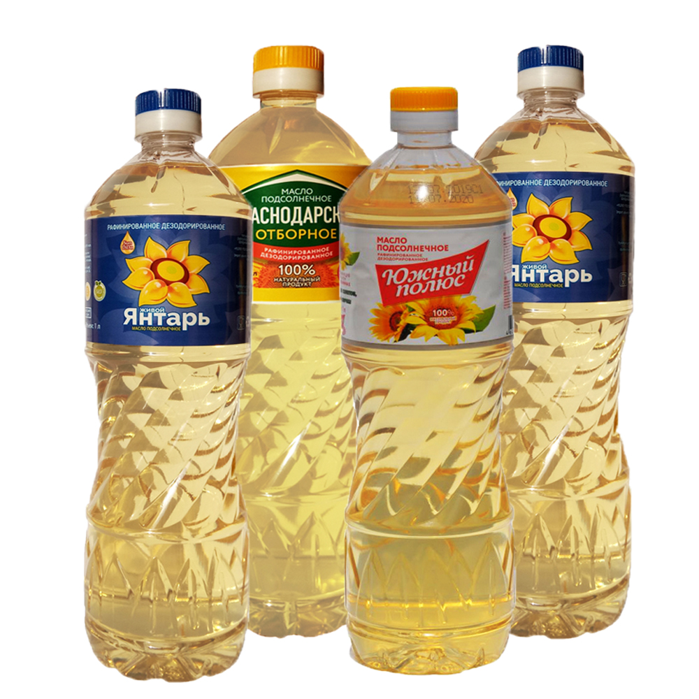 Russian refined cooking Sunflower oil High Grade, PET Bottle