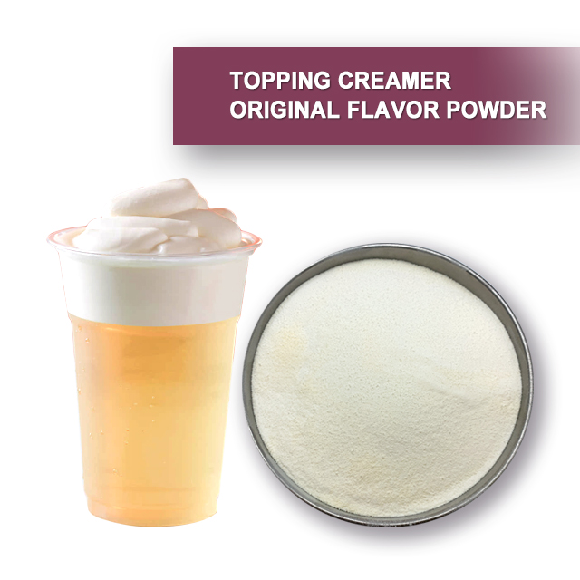 Оригинальный ароматизированный порошок Topping Creamer, пузырьковый чай, ингредиенты