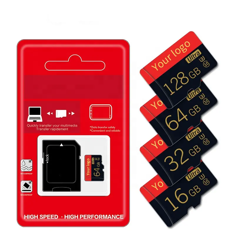 Full Capacity Flash Card 128 GB TF SD Card High Speed 8Gb 16GB 32GB 64GB 128GB 256GB 512GB 1TB Memory Card