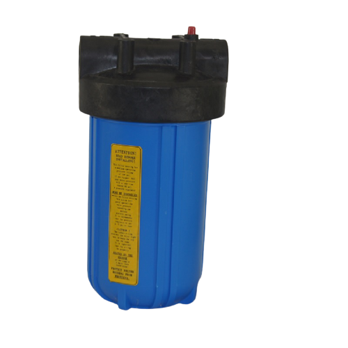 10 inch large flow Big Blue water filter housing for drinking water