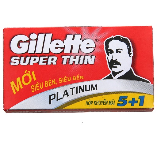 Супер тонкое лезвие бритвы Gilete
