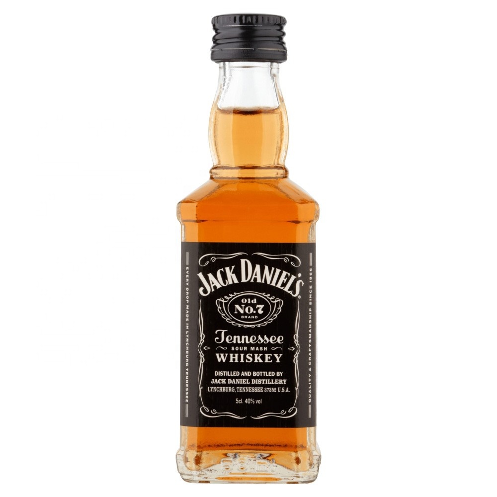 Миниатюрный Теннесси Виски Jack Daniel's Old No 7 5cl 50 мл 40%