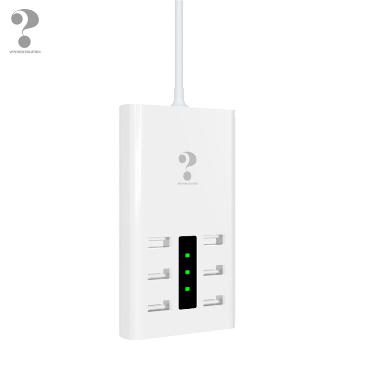Универсальное зарядное устройство с 6 Usb-портами, 5 В, 7,2 А