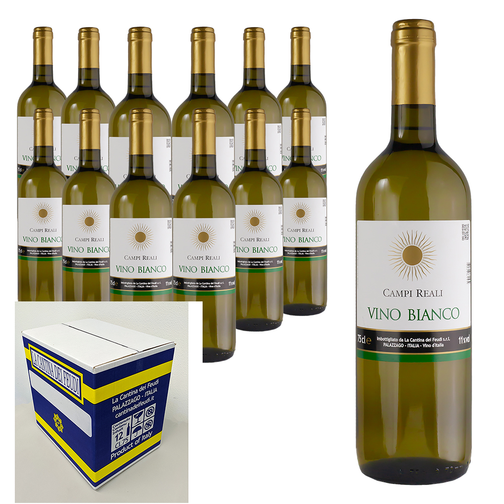 Высококачественное итальянское белое вино «подошва» 75 cl CAMPI REALI