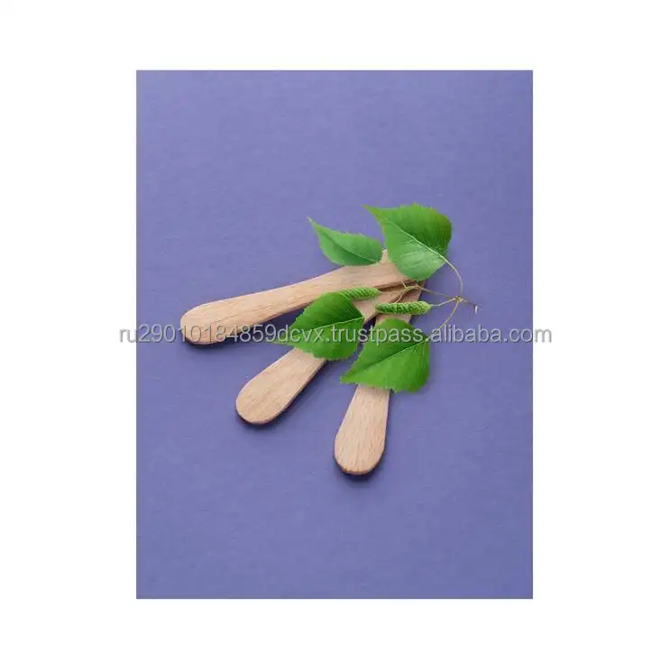 Ice cream stick guarantee of long-term storage without loss of quality wholesale low price wooden hypoallergenic
