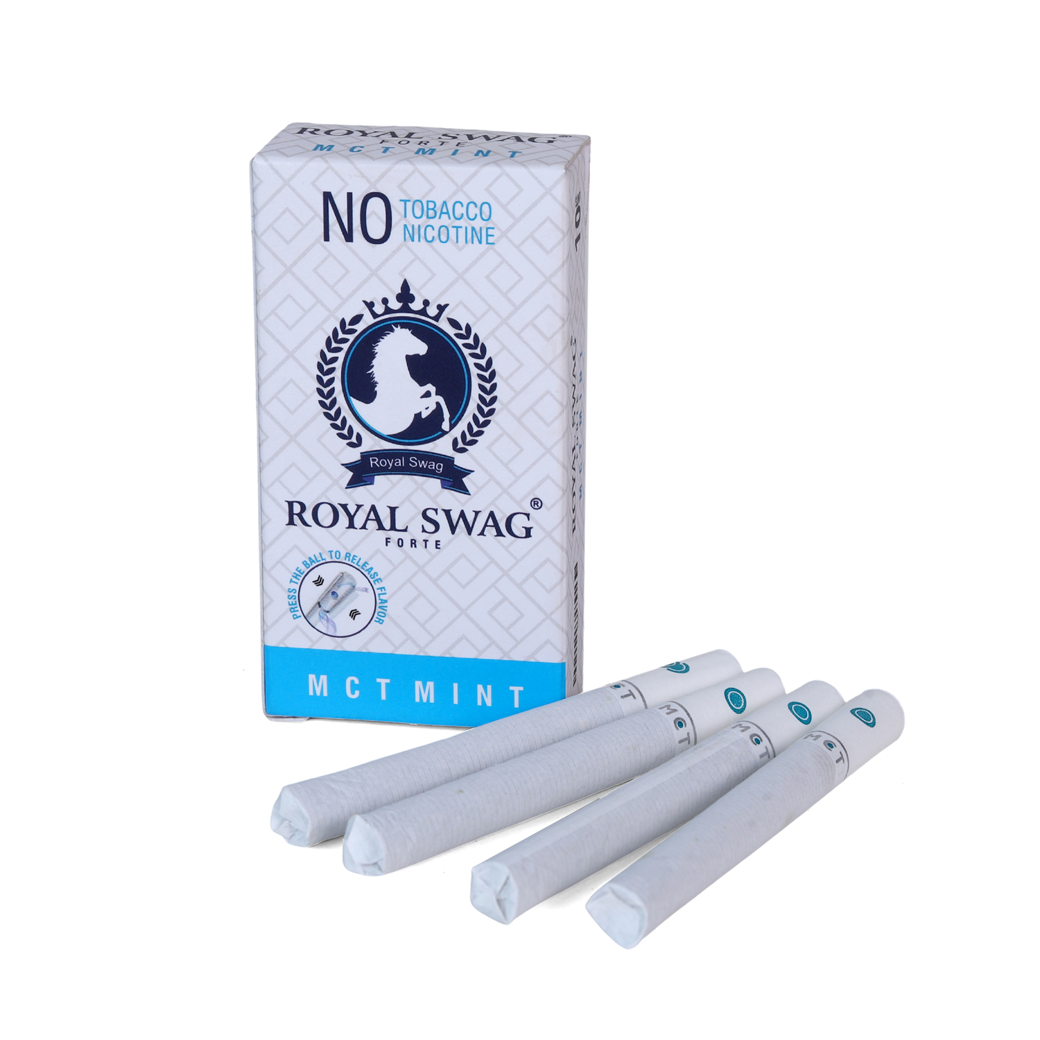 Сигарета с ароматом мяты ROYAL SWAG, без табака