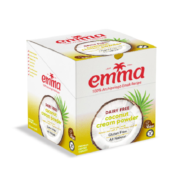 Кокосовый Крем-порошок EMMA, 63% жира, 150 г