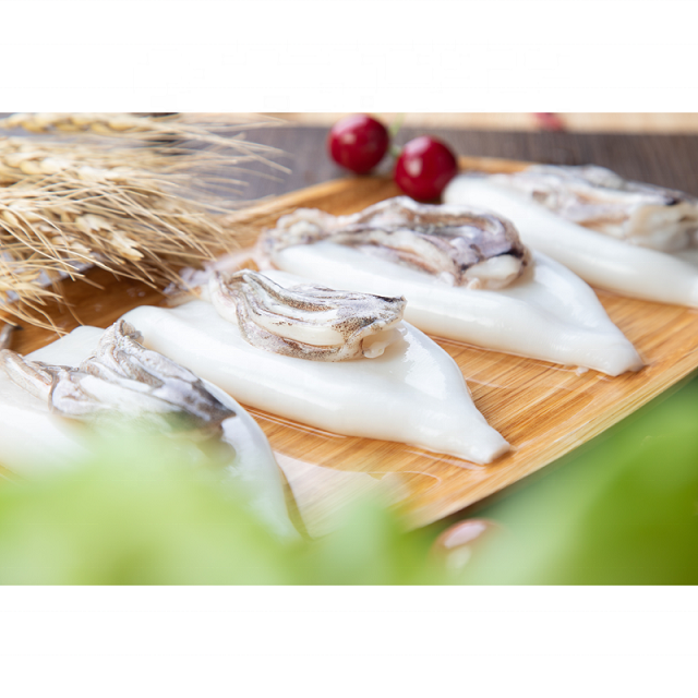 Frozen Giant Squid Boiled Wings for Supporting Sea freight