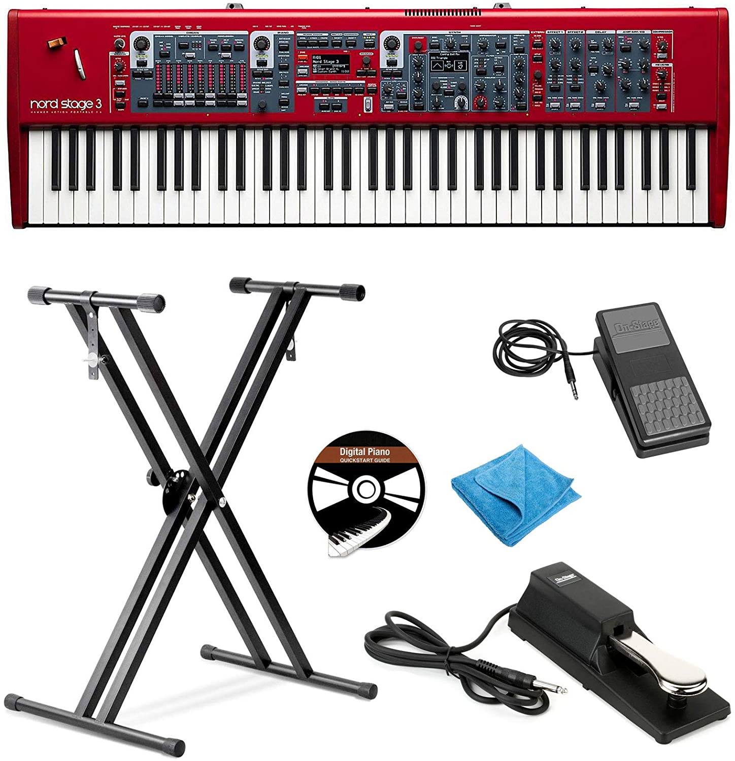 Nord Stage 3 HP76 Bundel