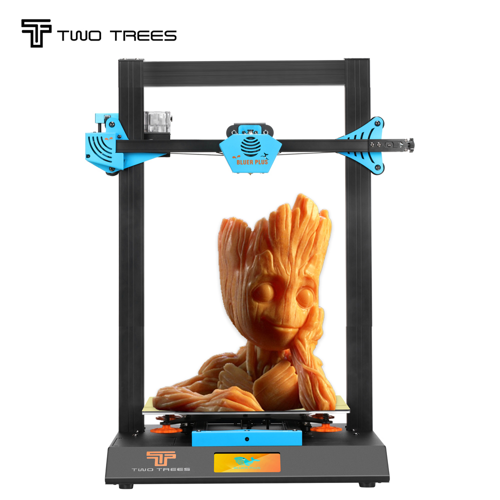 FDM использовать 3D принтер 300x300x400 мм печать синее плюс бесшумный драйвер TMC2209 нескольких языков быстрая скорость 3d impressora принт 3d