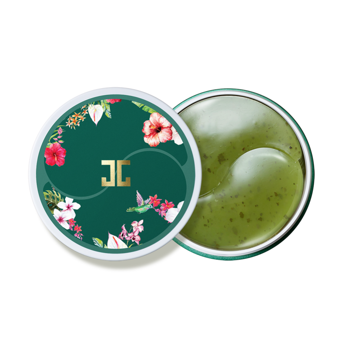 Косметика JAYJUN, оптовая продажа, осветляющая Антивозрастная маска, гидрогелевый патч для глаз с зеленым чаем