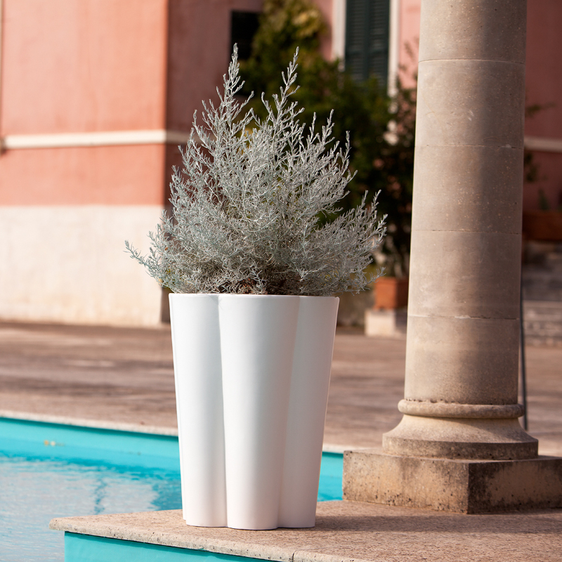 Top quality Italian Plastic Vase for Garden