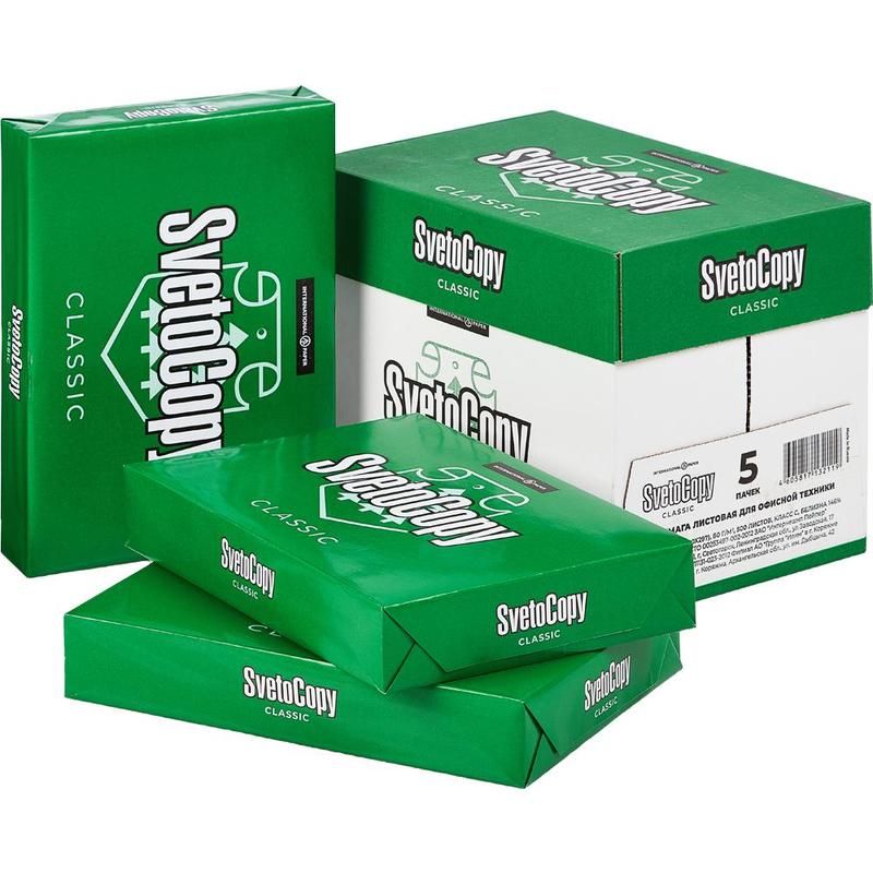 100% целлюлоза 80gsm бумага SvetoCopy A4/копировальная бумага A4/80gsm,75gsm,70gsm