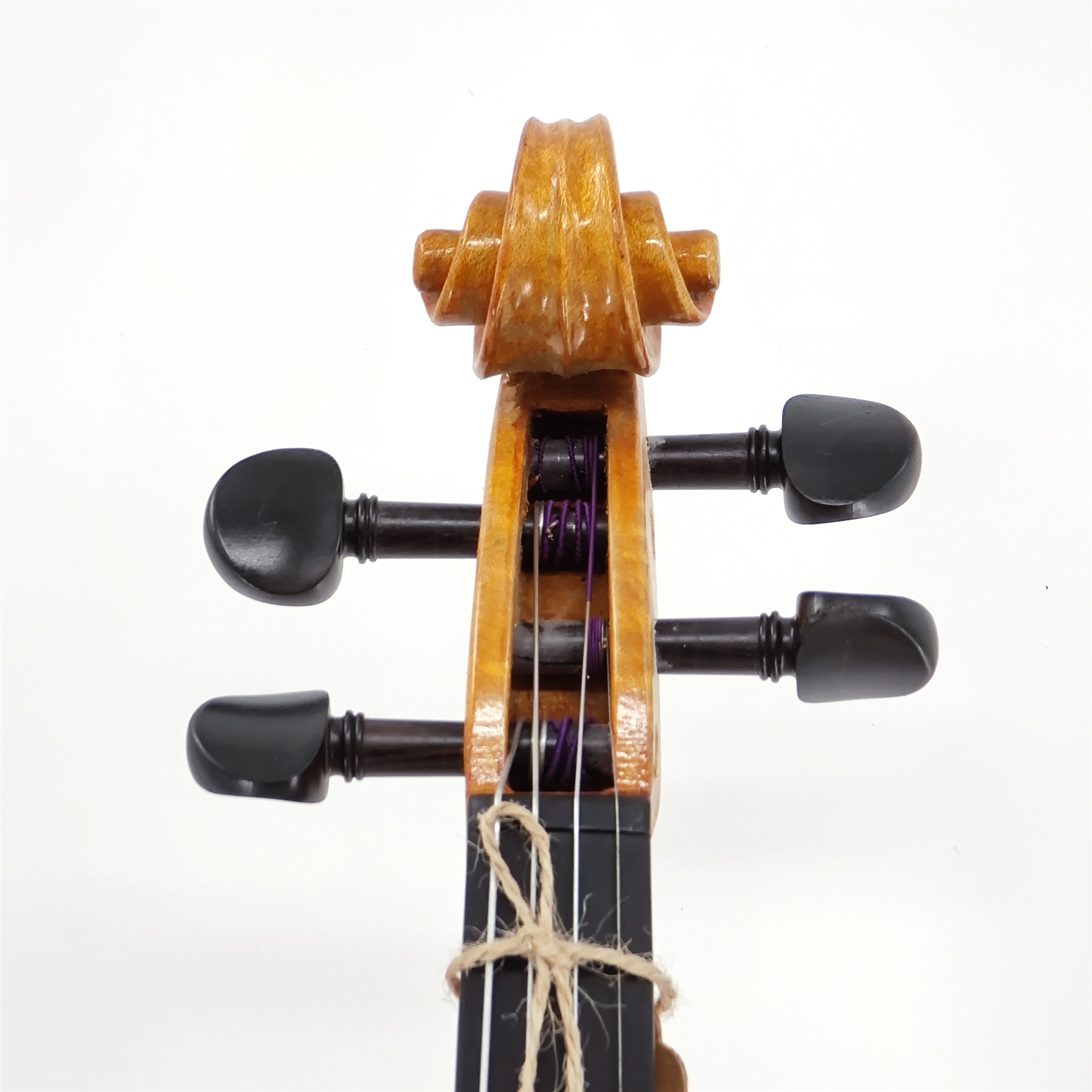 Factory Hot Sale Advanced Violin Stradivari Made in China Low Price Professional Customized Case Top Bow Handmade OEM Wood Face