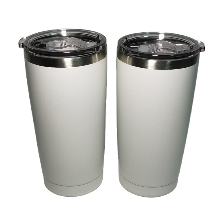 Оптовая продажа: 20 oz 20 унций с двойными стенками из нержавеющей стали с вакуумной изоляцией из нержавеющей стали стакан оптом термо термос термо чашка для пива с соломинкой для жидкостей