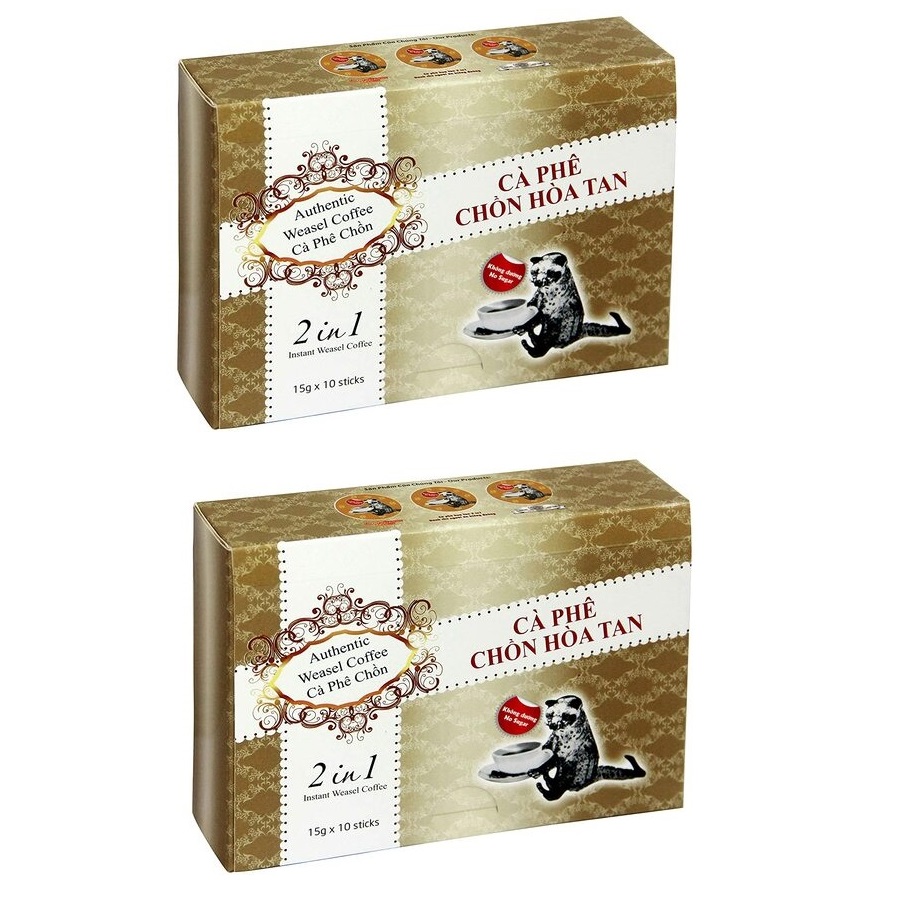 Оптовая продажа, антисонный нейтральный вкус, потеря веса, Weasel, растворимый кофе 2 в 1 с сроком годности 24 месяца