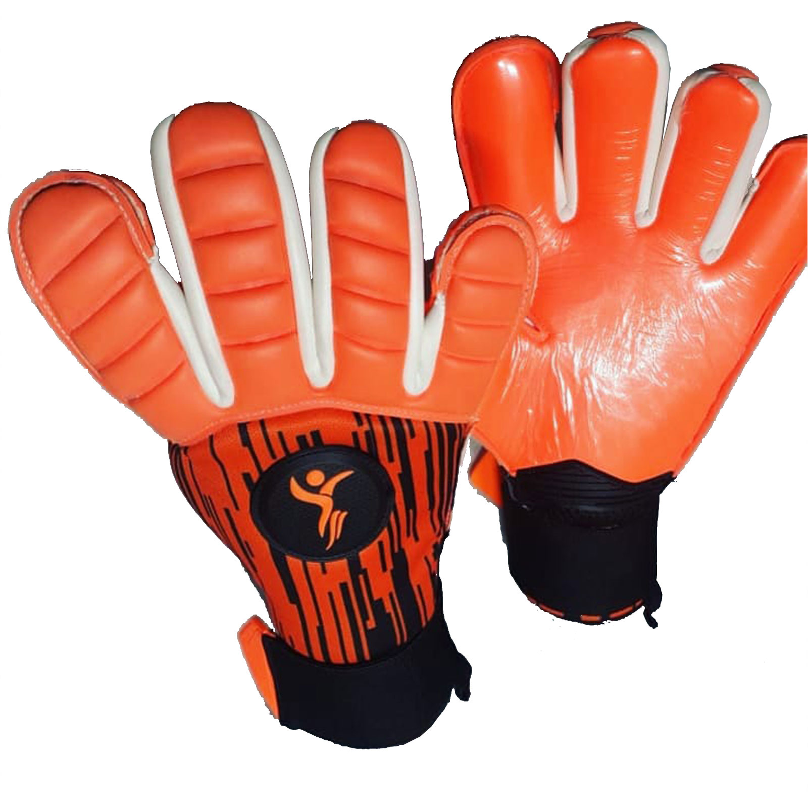 1/6 New Design Leather Made Goal Keeper Gloves Full Finger Custom Gloves For Sale