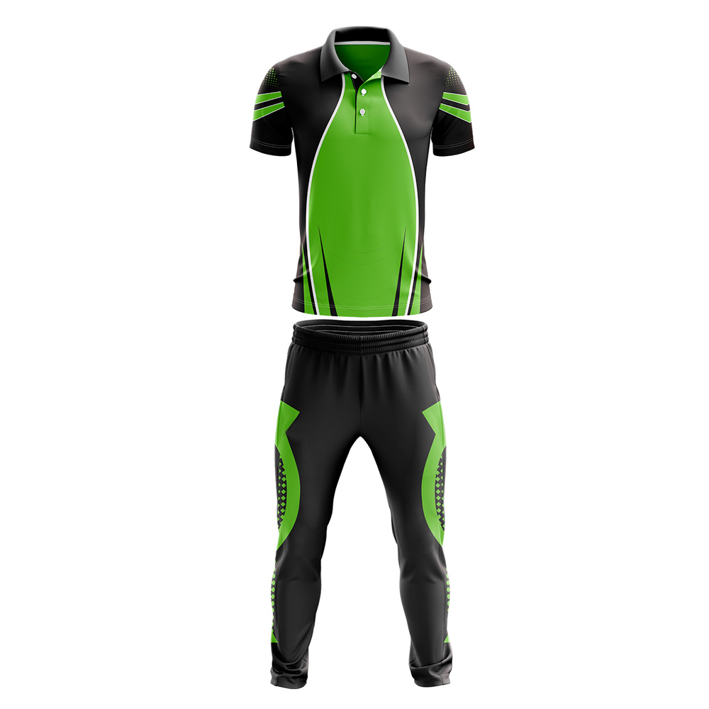 Custom team logo and name cricket jersey sublimation printing cricket apparel Pakistan Suppliers