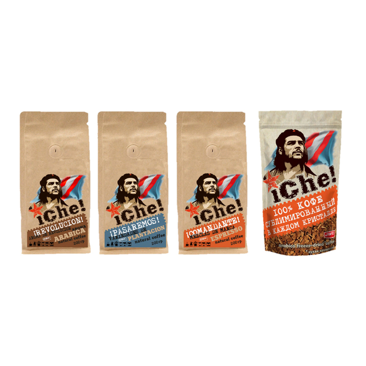 Natural ground coffee flavored Bavarian chocolate 100% Arabica medium roast rich taste, coffee grounded