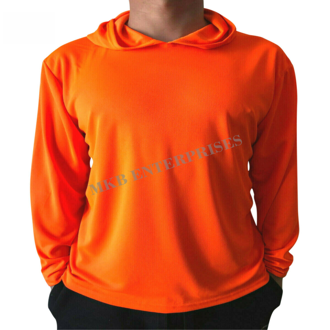 Wholesale Custom Logo High Visabilty Multipurpose Long Sleeve Safety Hoodie