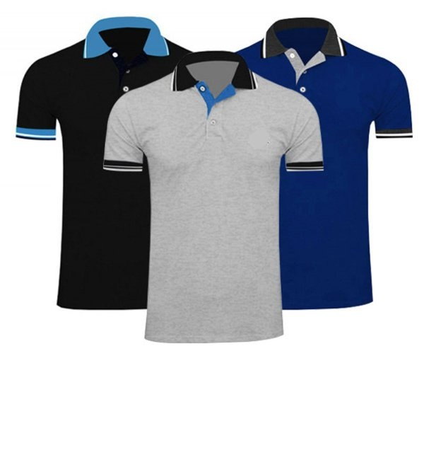 Summer Short Sleeve Polyester Clothing Custom Printing Slim Fit Stock Polo T Shirt