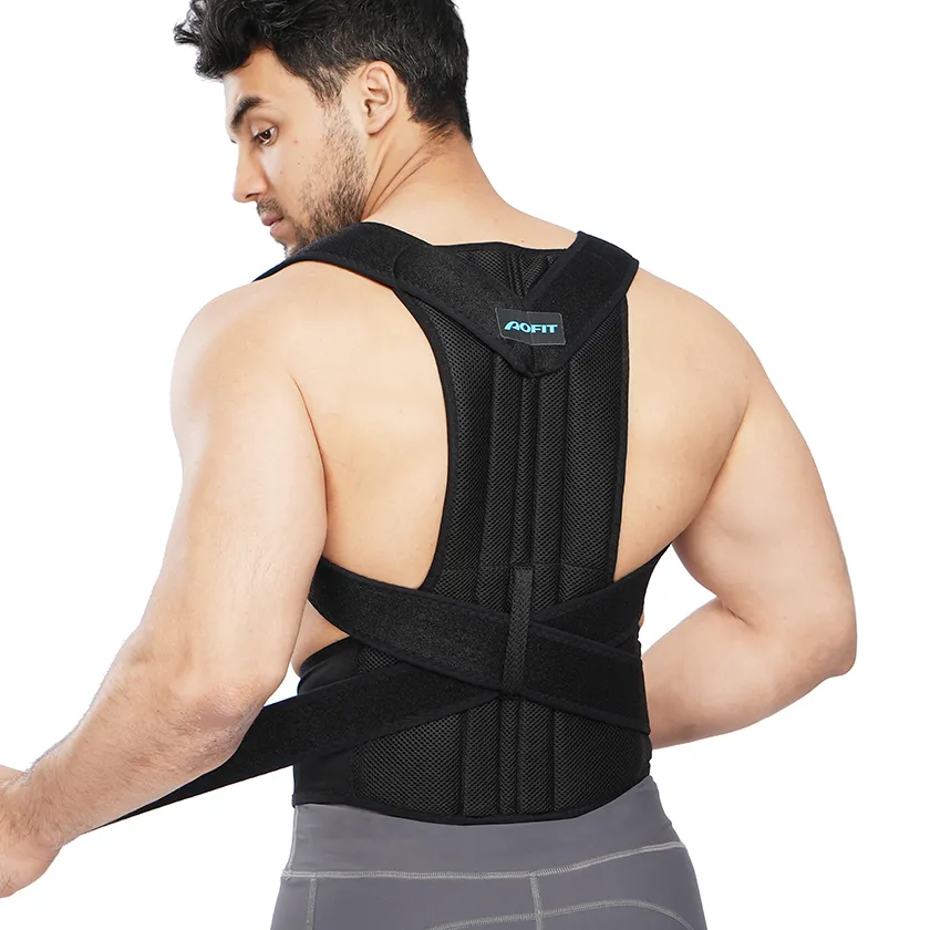 New Orthopedics Neoprene Back Support Belt Adjustable Relief Pain Body Posture Corrector Brace