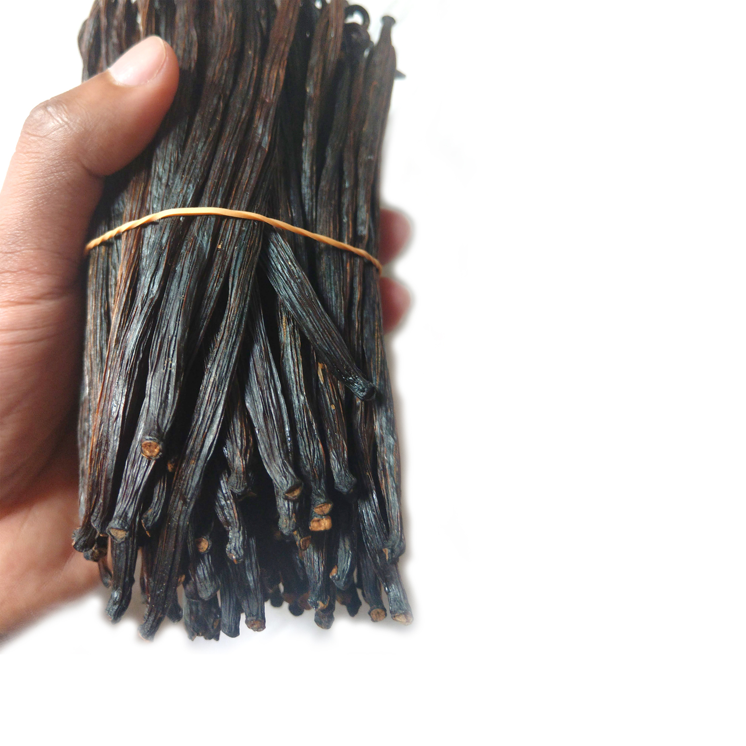 Grade B 4"- 6" long Vanilla Beans organic extract grade by Acril