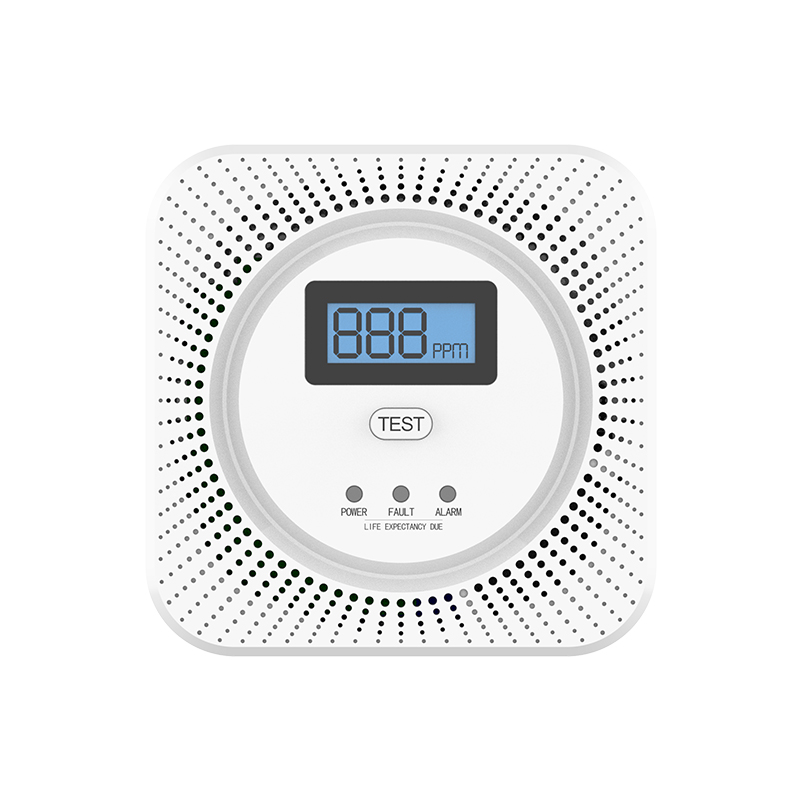 Popular design real voice alarm Carbon Monoxide Detector alarm with LED digital display