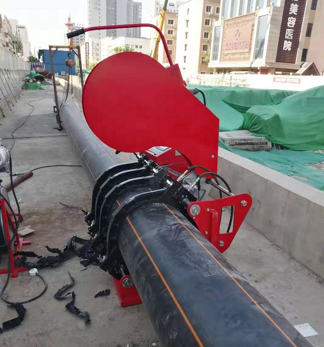 Автоматический сварочный аппарат для стыковой сварки труб HDPE GPS 315-500 мм, с принтером и USB IO