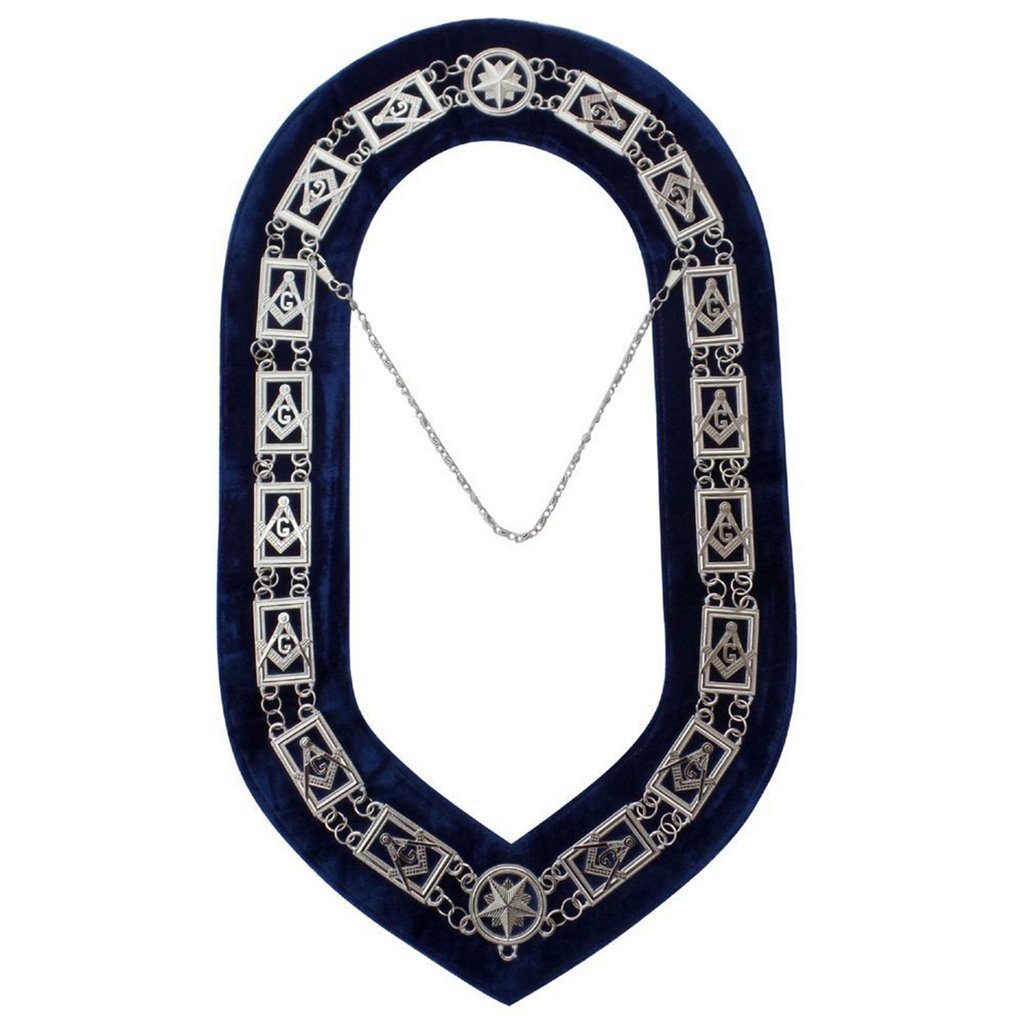 OEM high quality military Masonic Regalia ROYAL ARCH RHINESTONE Metal Chain Collar- customize color and designs -military items