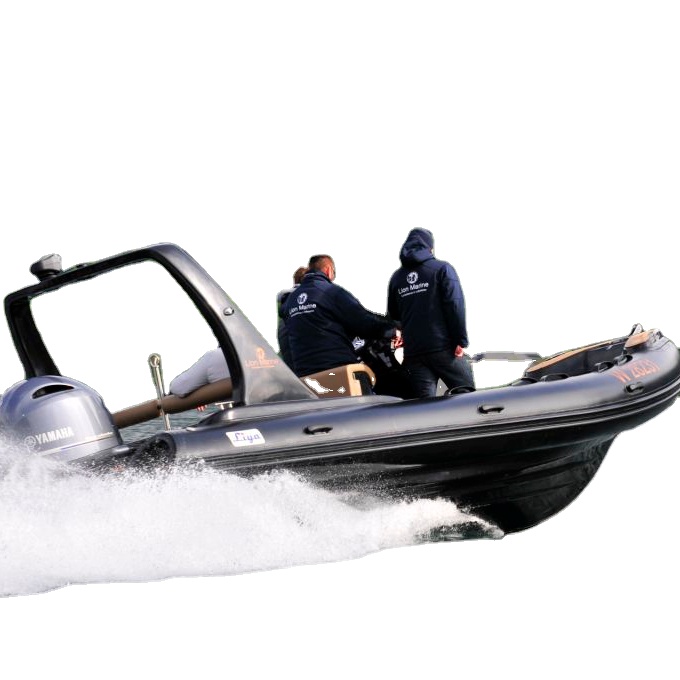 Китайская лодка RIB boat 6,6 м, Классическая жесткая надувная лодка, общая длина 22 фута
