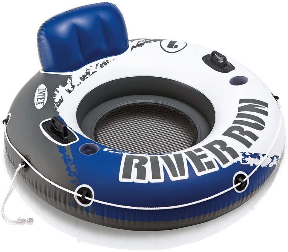 Intex River Run I спортивный лаунж, надувной водный поплавок, диаметр 53 дюйма