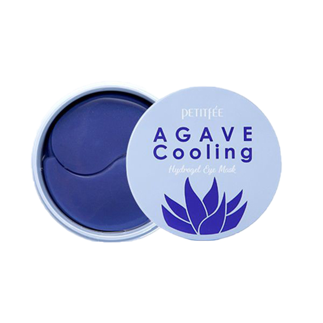 [PETITFEE] охлаждающая гидрогелевая маска для глаз Agave 84 г (60 шт.)/корейский косметический уход за кожей