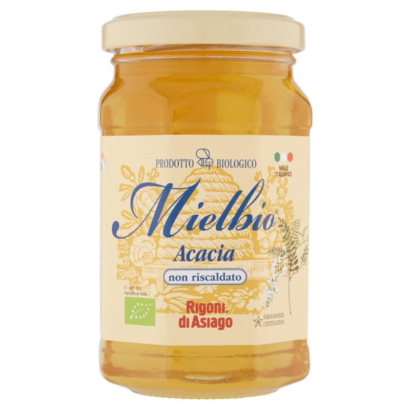 Сделано в Италии, банка 300 г, высококачественный органический мед Mielbio