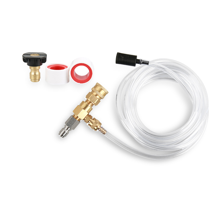 3 / 8 " Quick Connector Pressure Washer Spare Parts Chemical Injector Foam Head