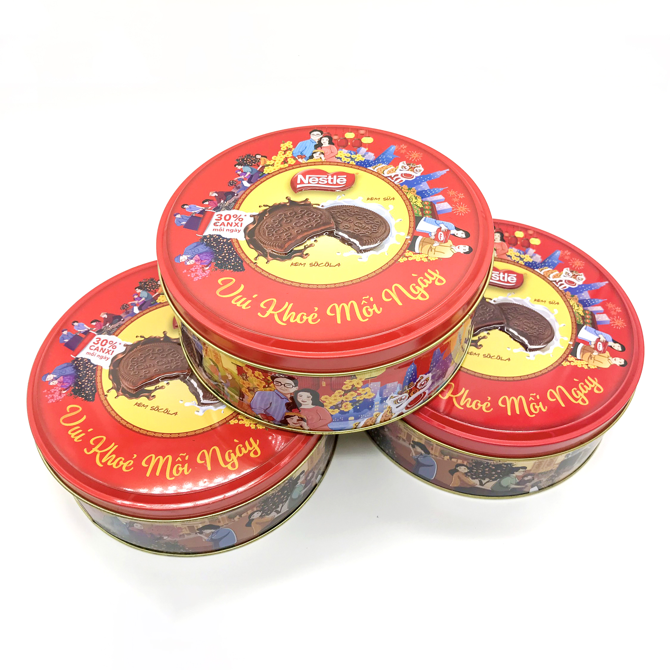 Hot Sale Small Metal Box For Cookies | Cute Rough Boxes For cookies