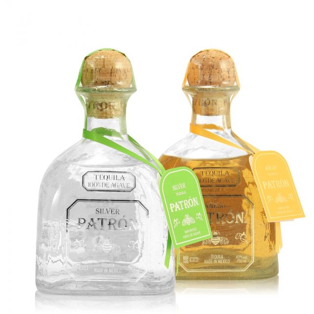 Подлинная продажа P ATRON SILVER , P ATRON ANEJO , P ATRON REPURPOSED Tequila