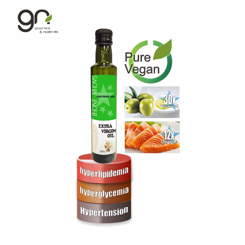 Sacha inchi oil (бутылка 260 мл) делает кетогеничную диету легкой, чем другие продукты питания