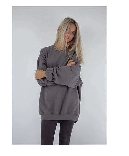 Good Quality Sport Use Oversized Drop Shoulder Hoodies For females