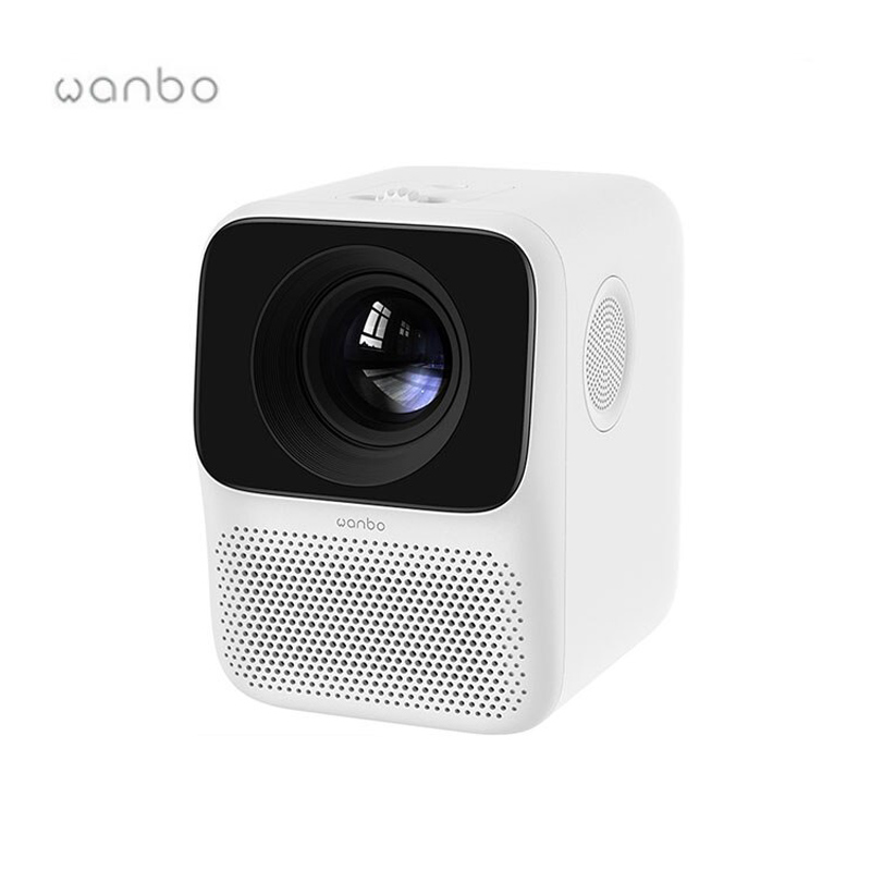 Wanbo t2 max мультимедийный мини портативный hd 1080p android СВЕТОДИОДНЫЙ кинотеатр маленький мобильный телефон bluetooth wifi проектор