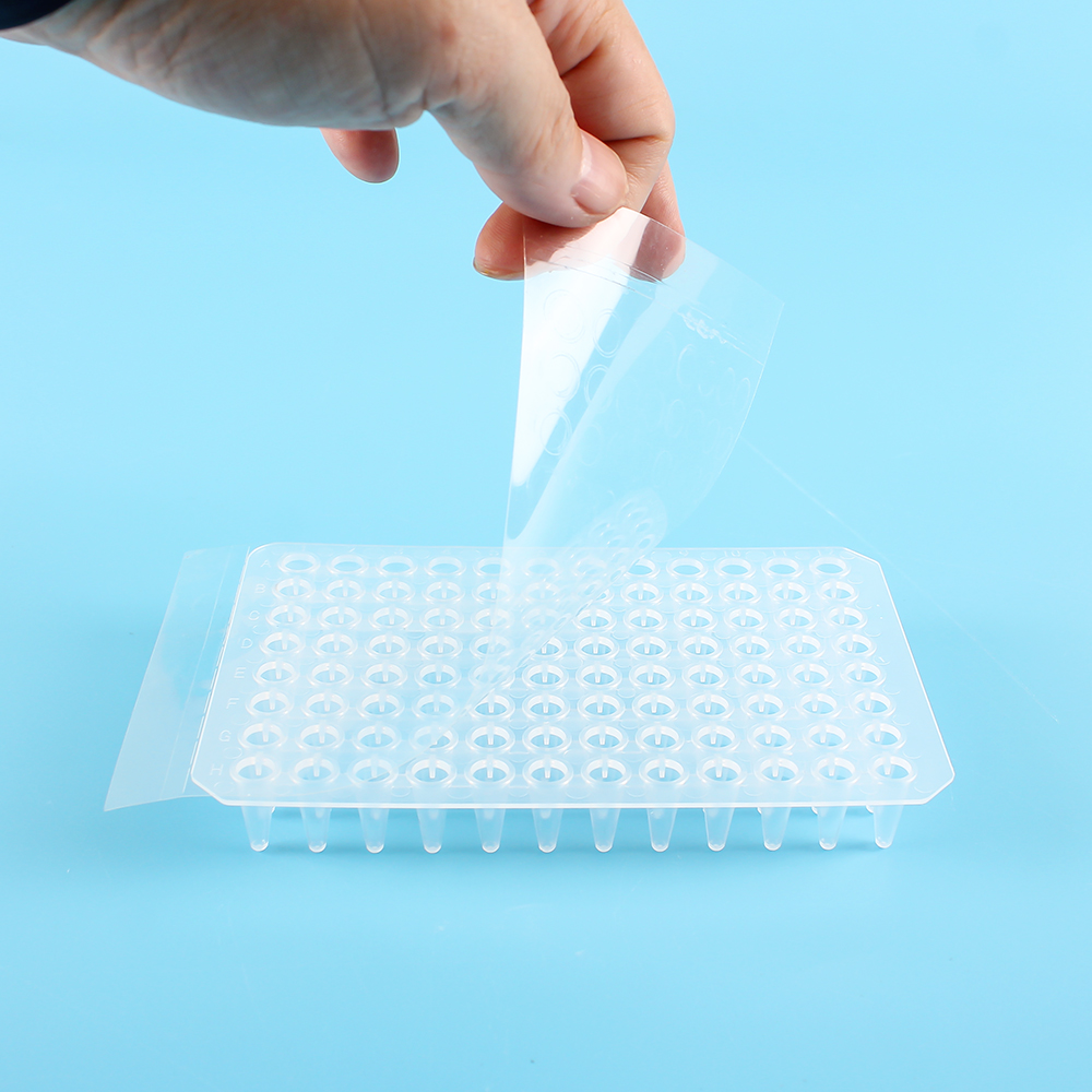 Pressure-sensitive 0.1mm PCR Reaction Plate Film for Sealing
