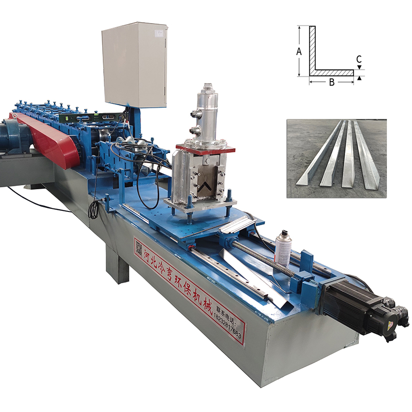 High speed quality c u angle omega shape metal sheet light keel roll forming machine