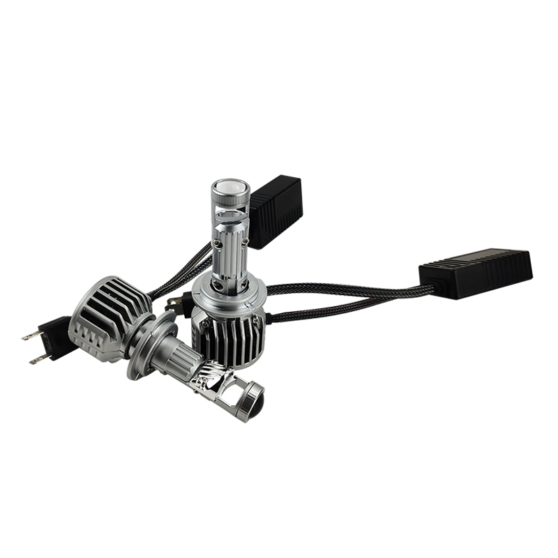 H4 H7 Bi-LED Mini Projector Lens 36W 10000LM Bulbs led Headlight Kit Hi/Lo Beam 12V projector led headlight