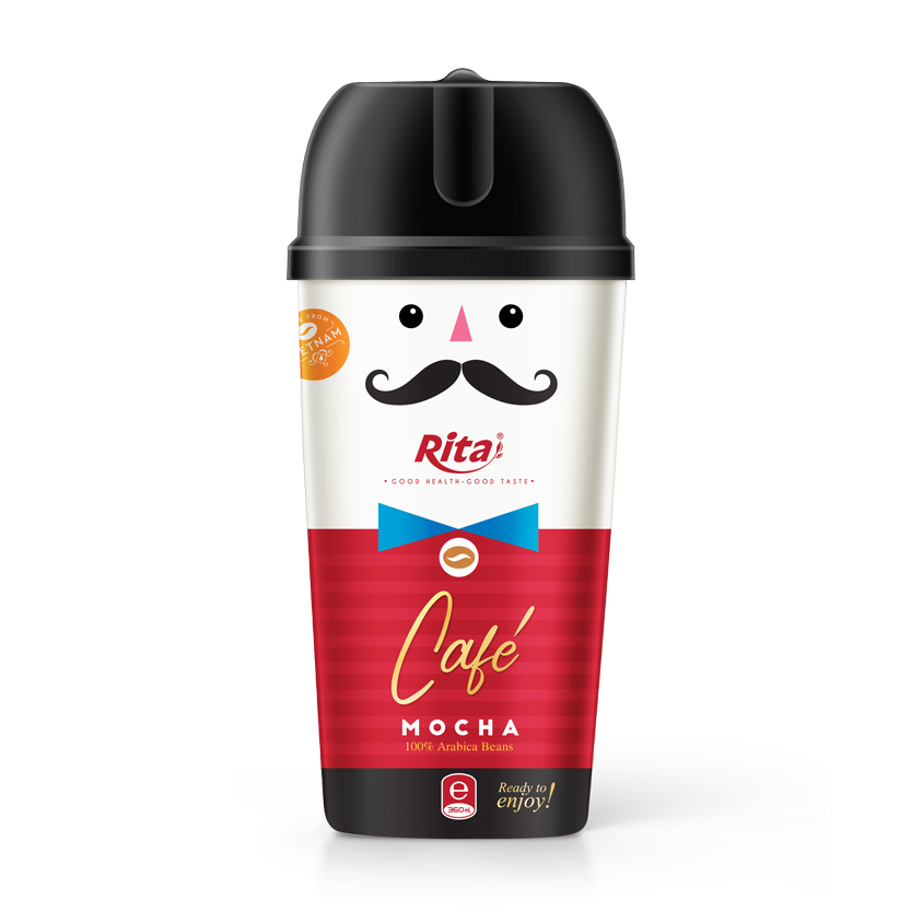 360ml PP Bottle Premium Quality Mocha Coffee Drink